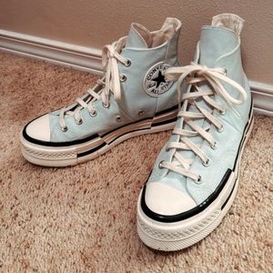 Converse - Chuck 70 Plus High Tops - Aqua Mist/Evret/White (Turquoise) - W 8/M 6